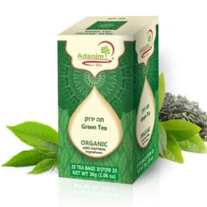 תה ירוק אורגני עדנים